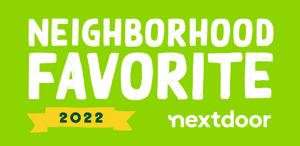 Winner Badge for Nextdoor neighborhood favorites 2022