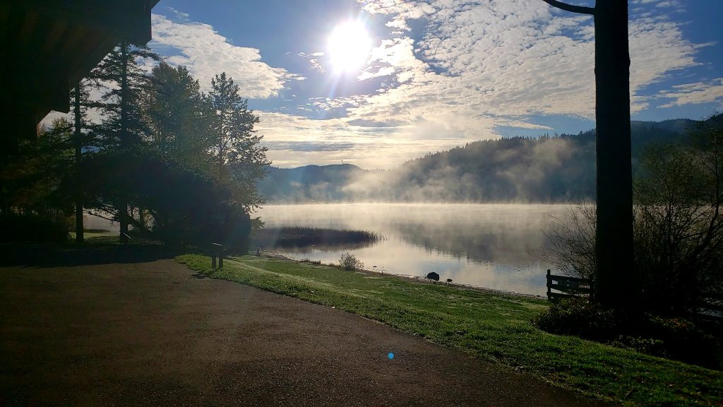 Early morning at Lake Padden