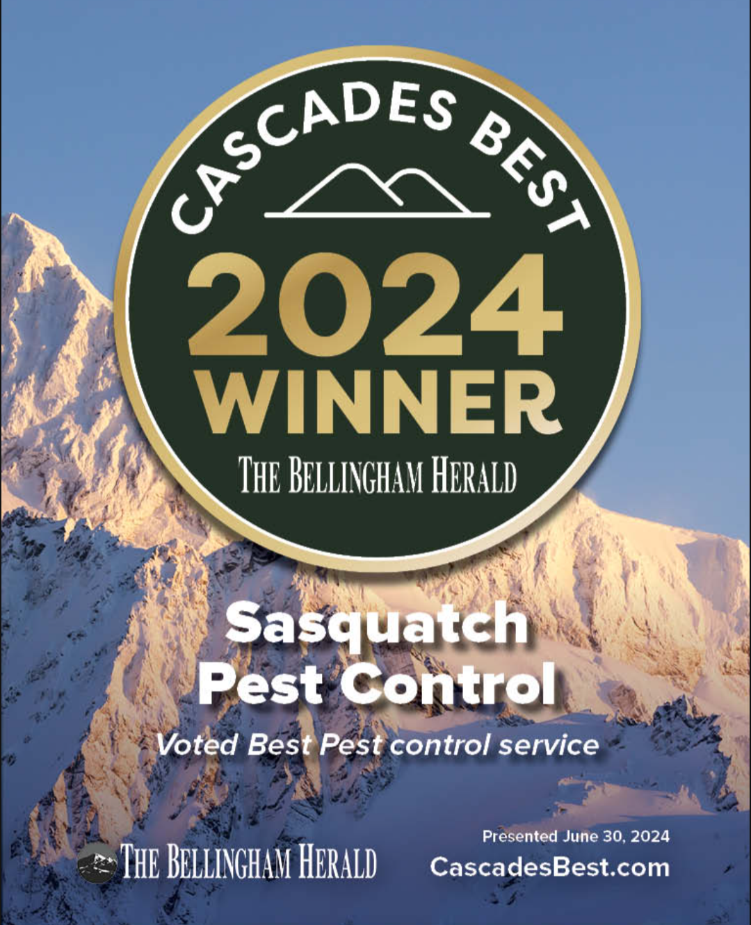 cascade best pest control winner 2024