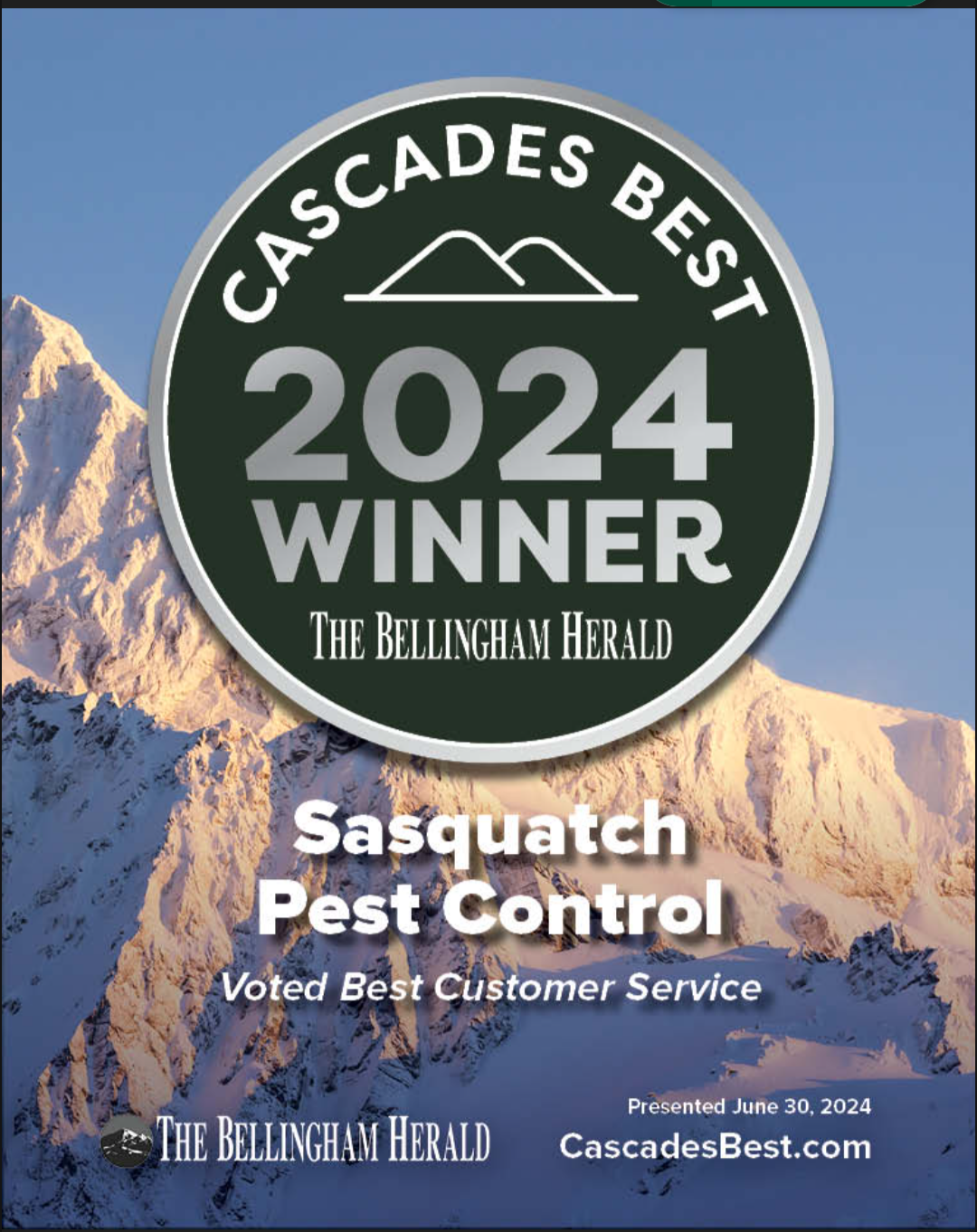 cascade best customer service silver award 2024